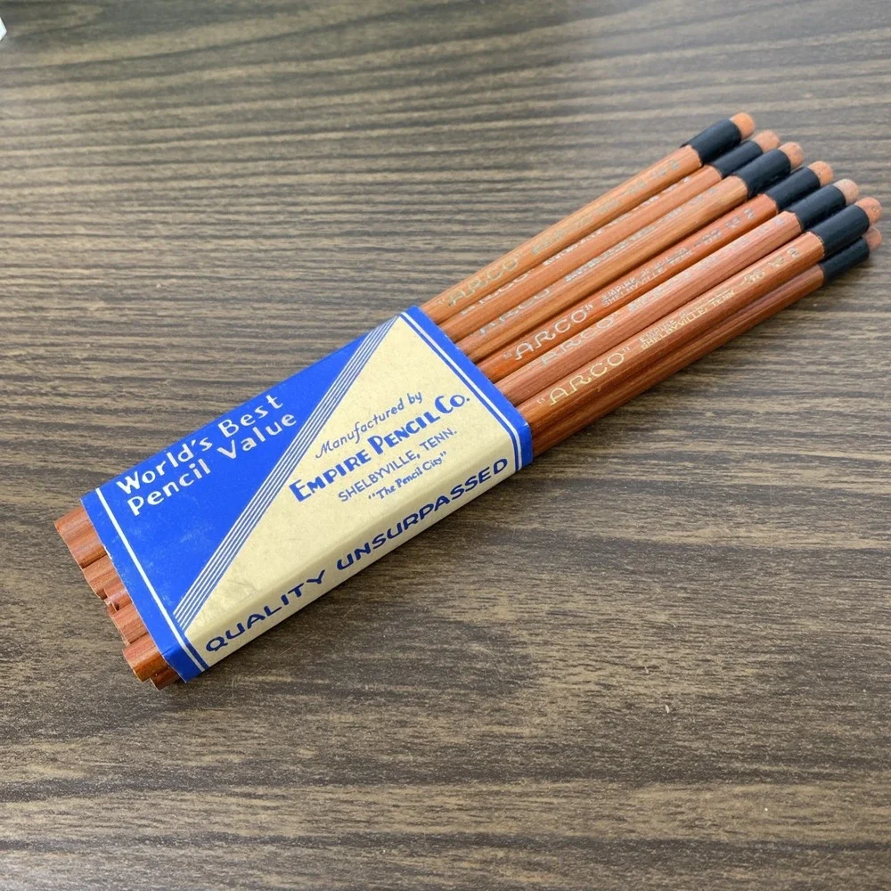 VTG 1 Dozen UNSHARPENED Empire Pencil Co 
